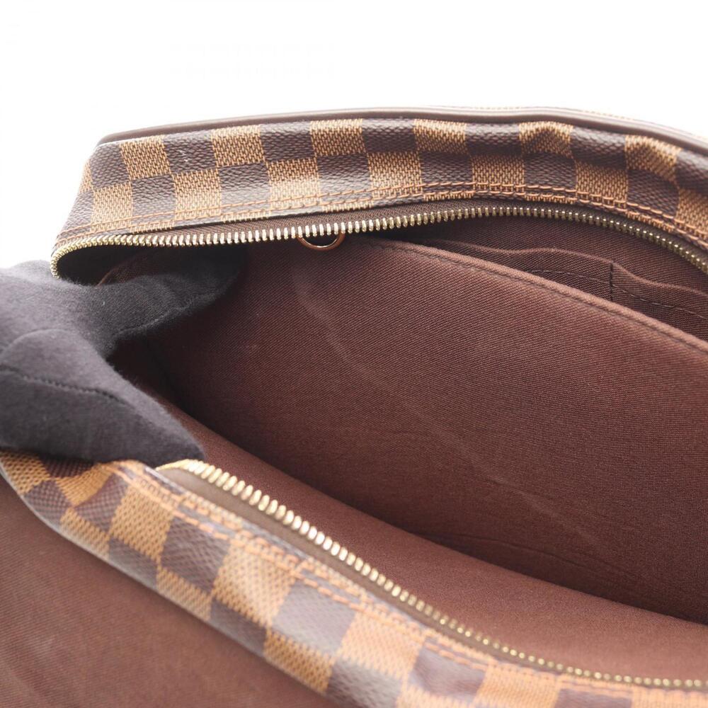 LOUIS VUITTON Authentic Brown Damier Leather Shoulder Bag - Picture 6 of 13